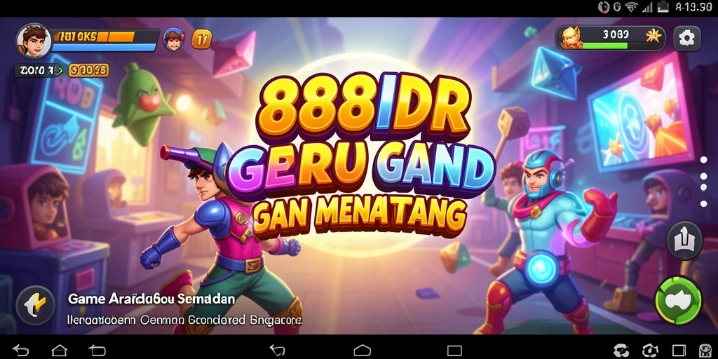 Tampilan gameplay seru dari 888IDR yang menggugah semangat bermain.