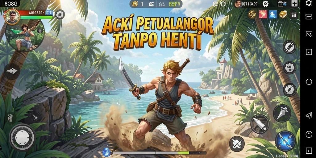 Tampilan gameplay seru di 8G8G dengan aksi yang menegangkan.
