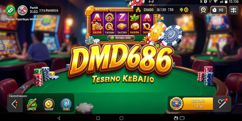 Screenshot menampilkan gameplay seru DMD686 dalam permainan Kasino.