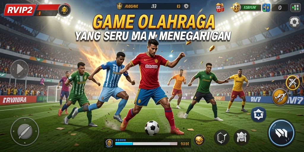 Screenshot menunjukkan pengalaman gameplay yang mendebarkan dalam RVIP2.