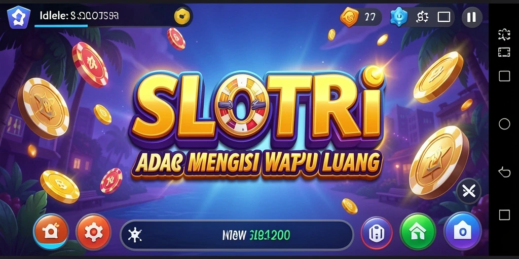 Gameplay SLOTSRI yang seru dan menampilkan mesin slot yang menarik.
