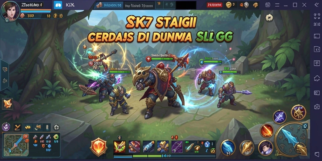 Tangkapan layar menampilkan aksi gameplay ZK7 yang menarik dan strategis.